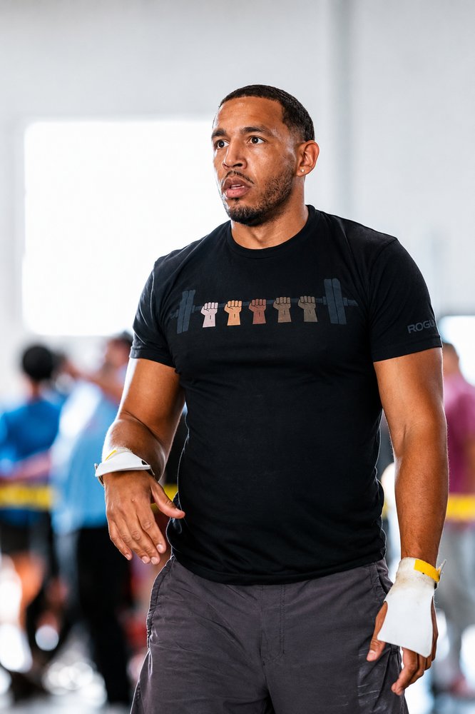 Eric Davis at the gym